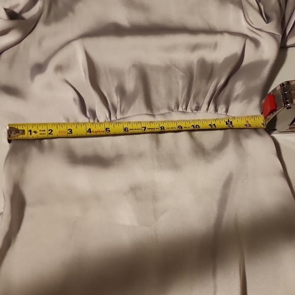 Express Shimmering Satin Dress - Picture 5 of 5